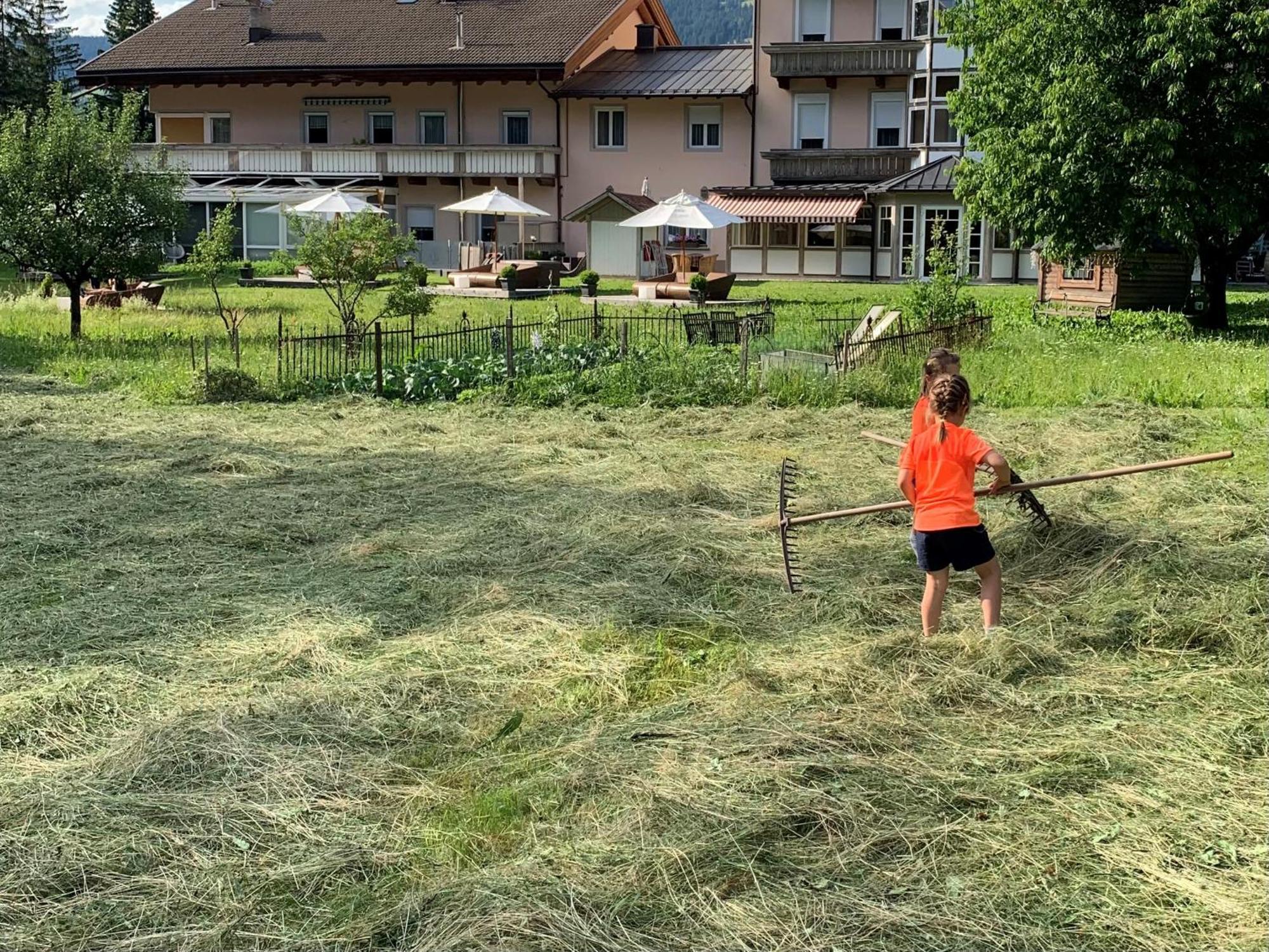 Apparthotel Germania Dobbiaco Bagian luar foto